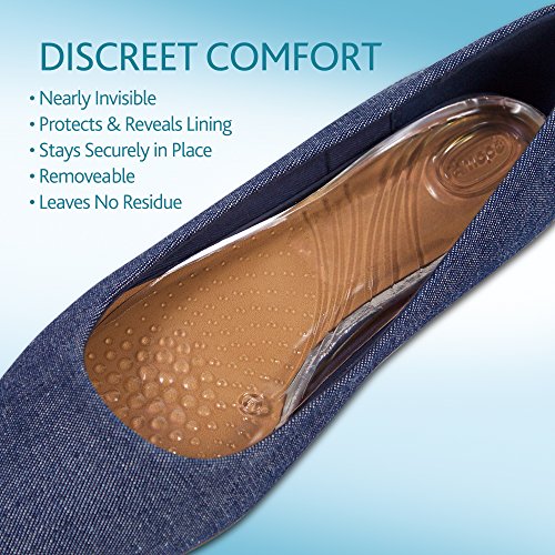 Amope Gel Activ Flat Shoes Insoles, 1 Count