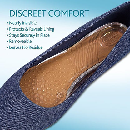 Amope Gel Activ Flat Shoes Insoles, 1 Count