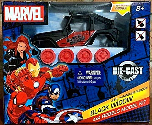 Marvel 4x4 Rebels Model Kit 4.5" Truck Build Kit (Spider-Man)