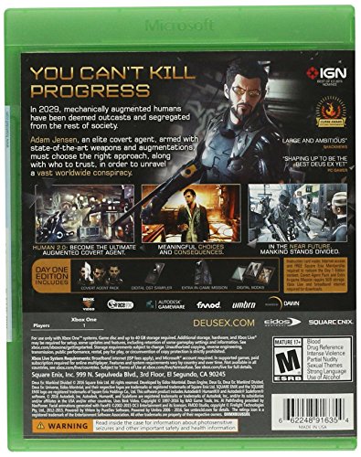 Deus Ex: Mankind Divided - Xbox One