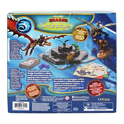 Spin Master Games DreamWorks, How to Train Your Dragon, The Hidden World Battle Royale Game for Kids, Teens and Adults