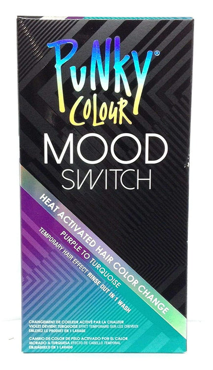 Punky Colour Blue To Teal Mood Switch Heat Activated Hair Color Change, Temporary Hair Effect