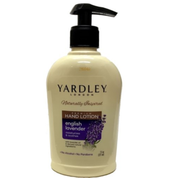 Yardley London Premium Hand Lotion English Lavender 7.5 oz