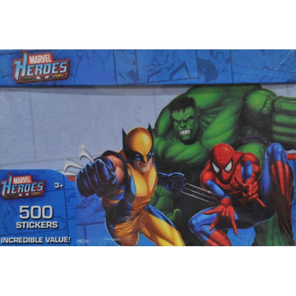 Marvel Heroes Stickers