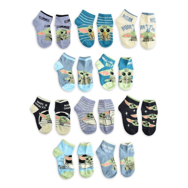 Mickey Mouse Toddler 10 Days of Socks, 10-Pack, Sizes 2T-5T