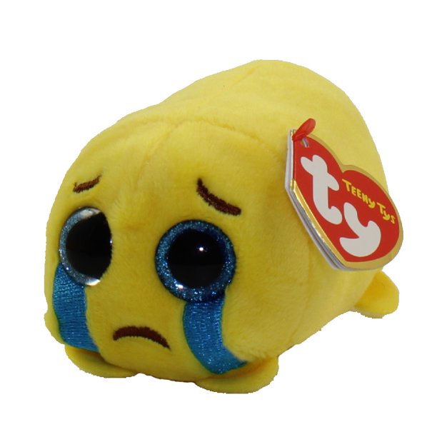 TY Beanie Boos - Teeny Tys Stackable Plush - Emoji - SAD (4 inch)