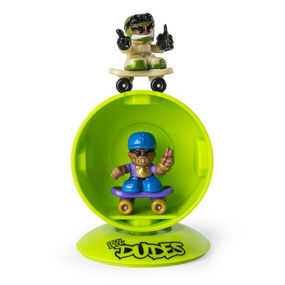 Tech Deck Dudes - 2-Pack Collectible Skater Figures with Boards (Styles and Colors May Vary)