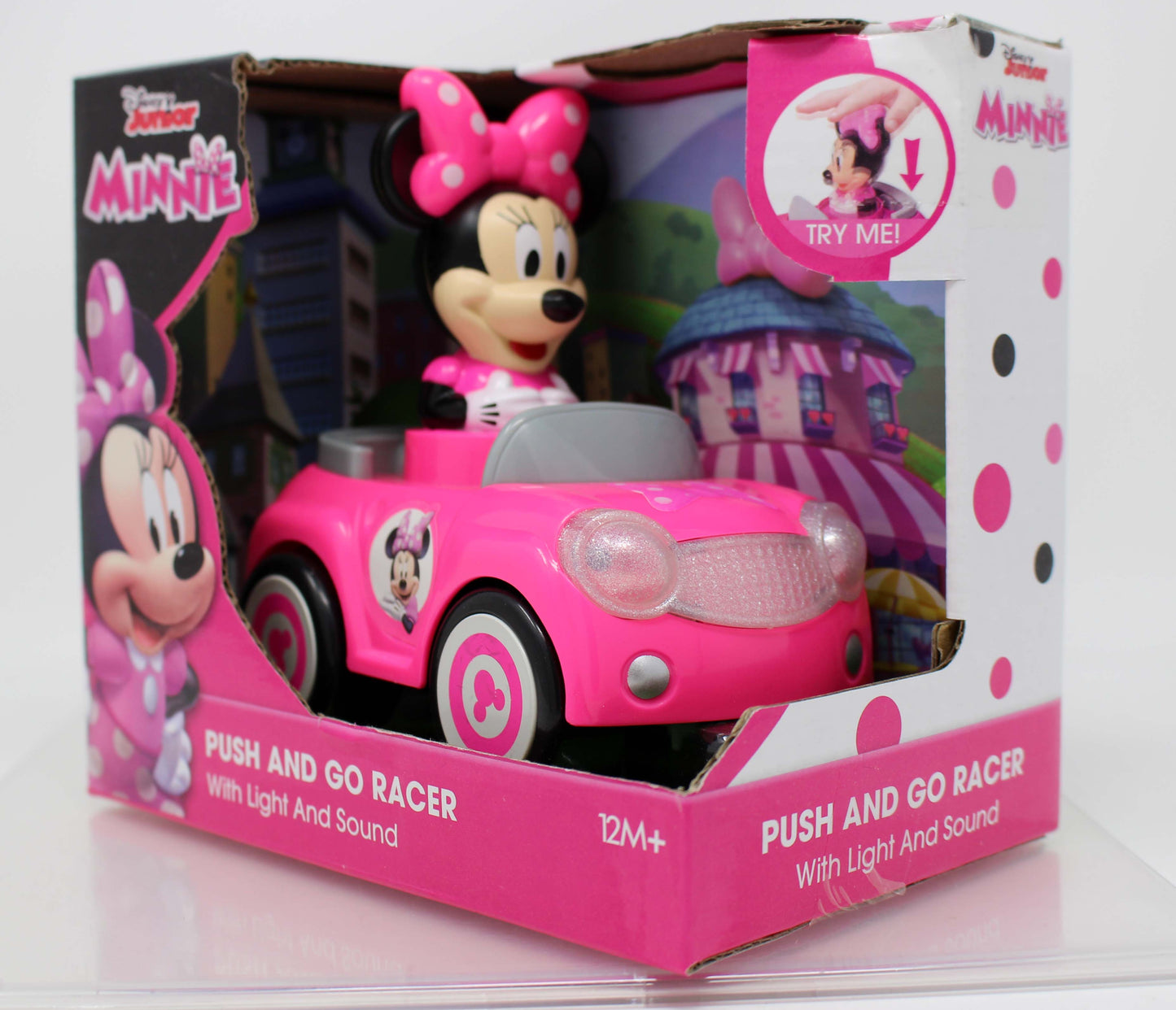 Disney Junior Minnie Push and Go Racer Car