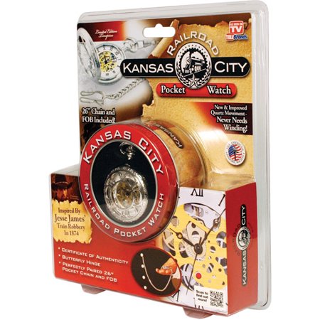 As seen on TV - Kansas City Railroad Pocket Watch Limited Edition