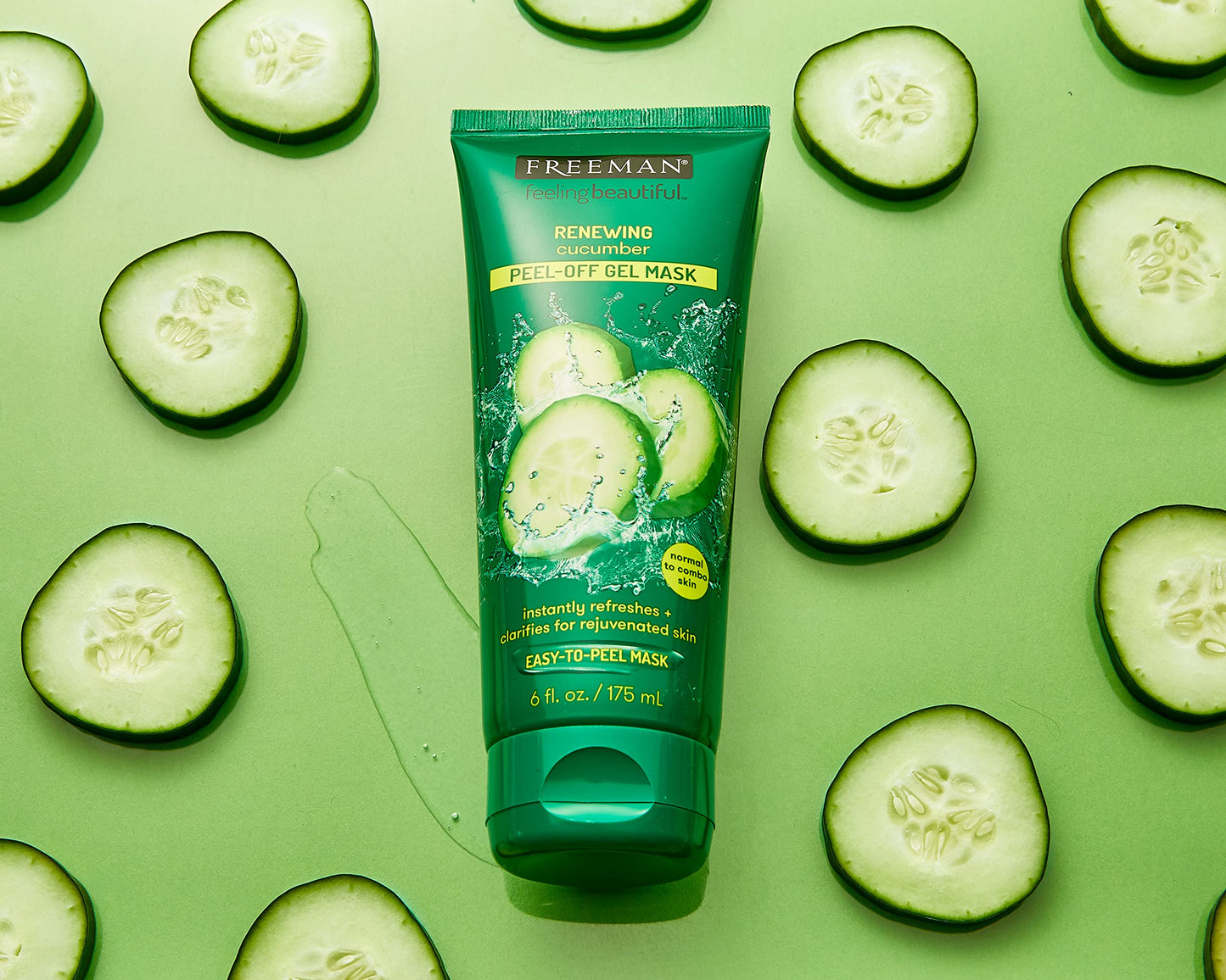 Freeman Cucumber Facial Peel-Off Mask - 6 oz