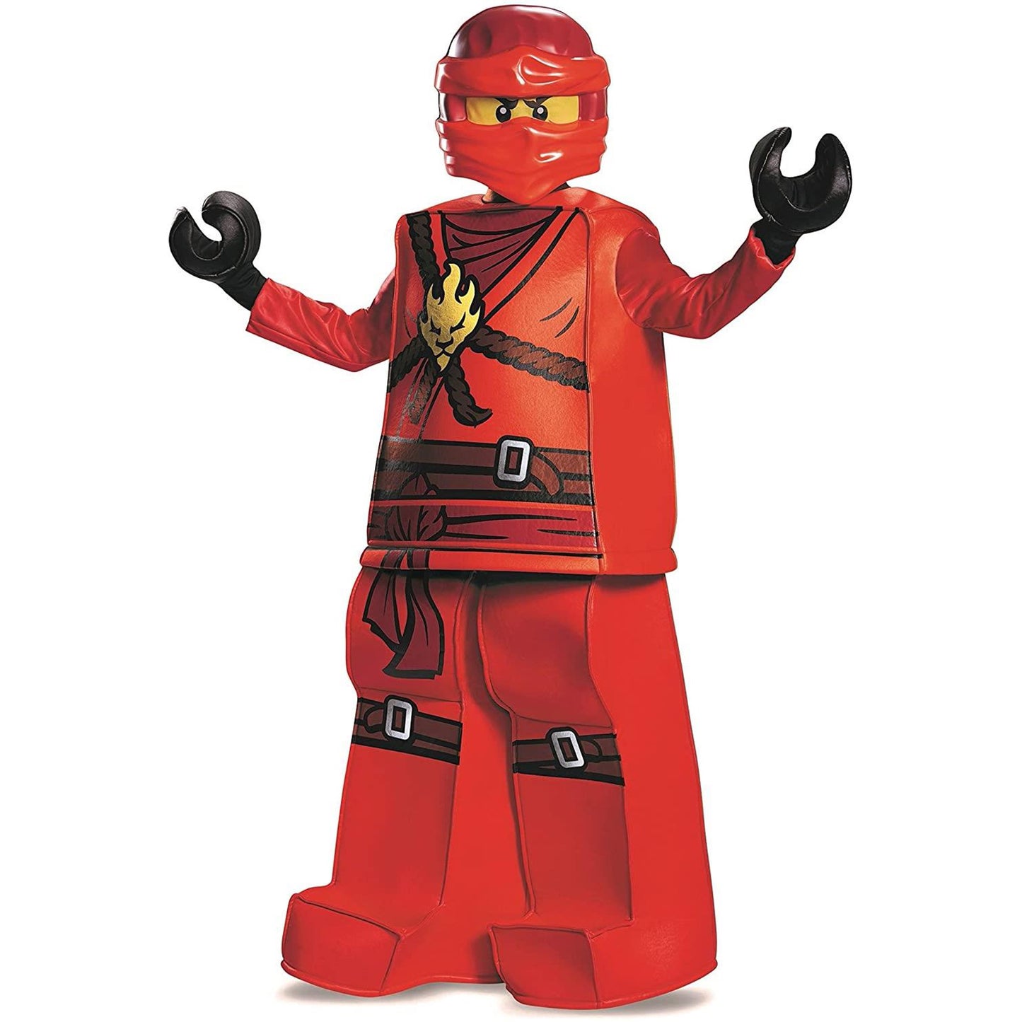 Boys' Lego Ninjago Kai Prestige Costume S