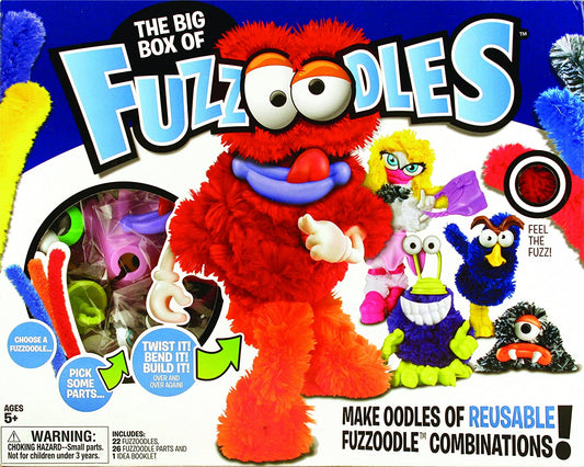 Ideal Fuzzoodles Big Box Plush