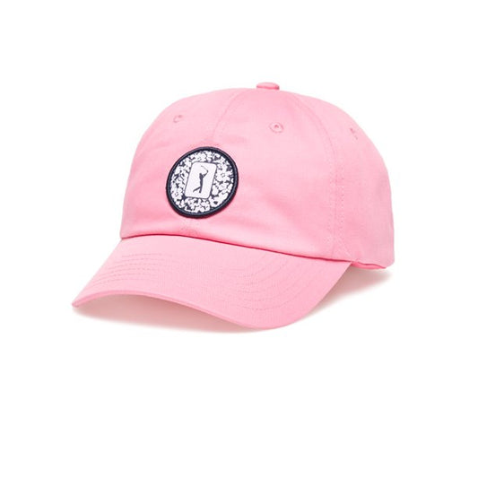 PGA Tour Classic Cap With Floral Patch, Pink