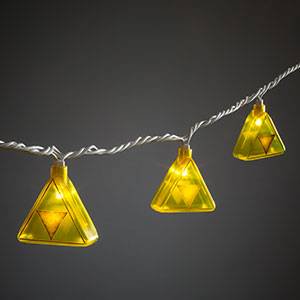 Legend of Zelda Triforce String Lights