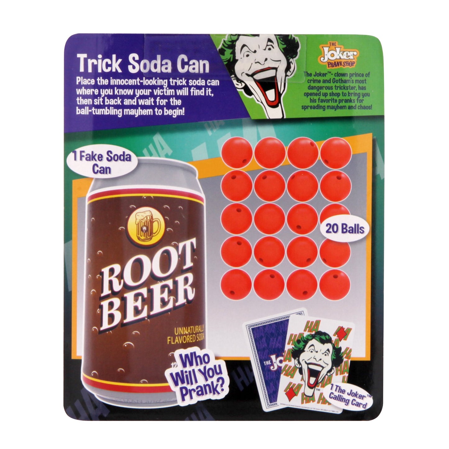 The Joker Prank Shop - Trick Soda Can - Prank Toy