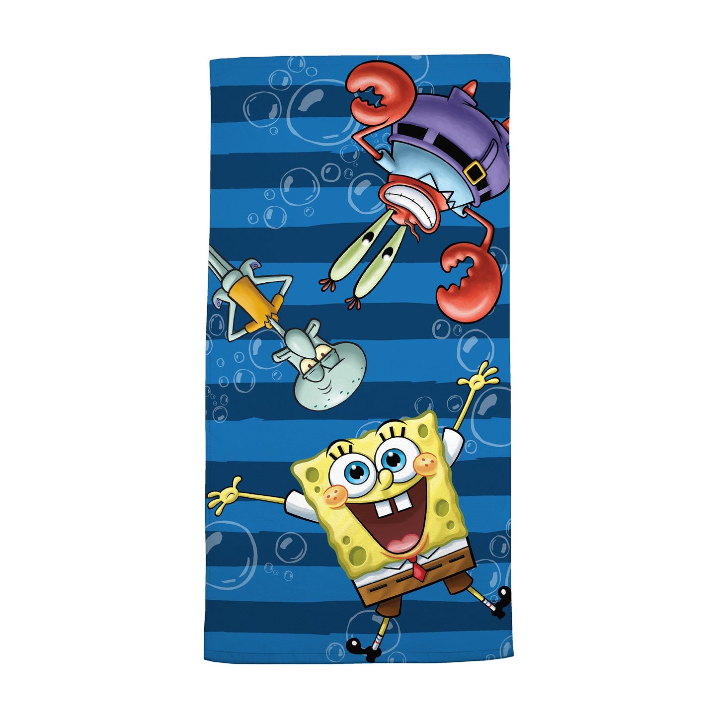 SpongeBob SquarePants Kids Cotton Bath Towel and Wash Cloth Set