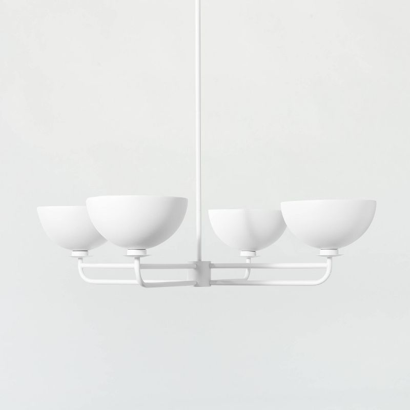 Dome Chandelier White - Threshold™ designed with Studio McGee