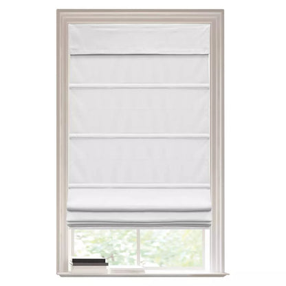 Blackout Cordless Roman Window Shade Gray 64 Inches (L), 32 Inches (W) - Lumi Home Furnishings