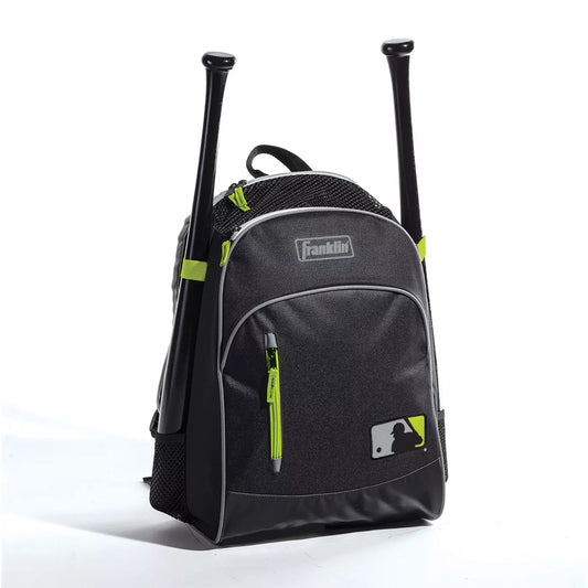 Franklin Sports 19.25" Sports Backpack - Black/Green