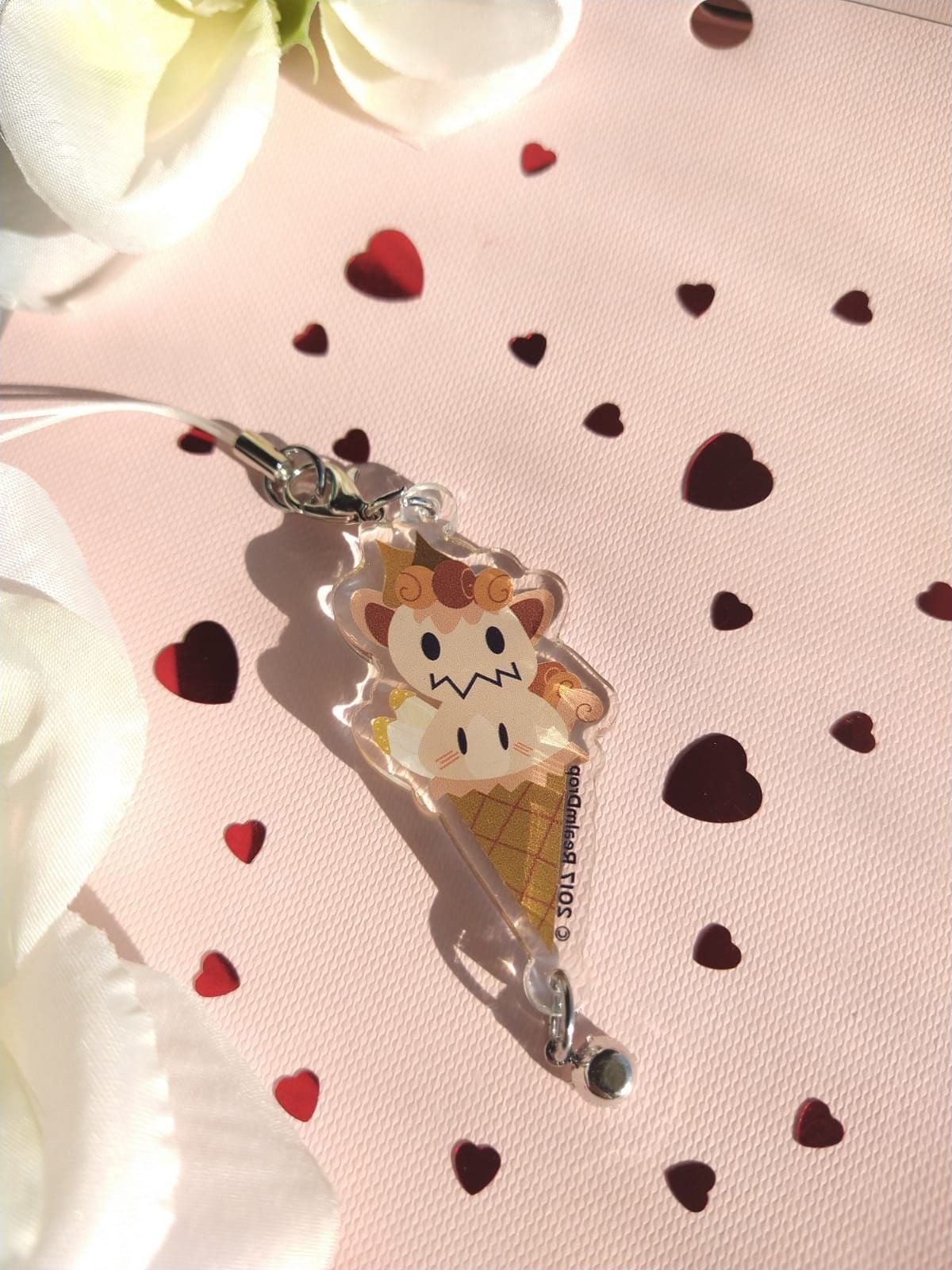 Pokemon Keychain Mimikyu Sundaes Realmdrop Shop