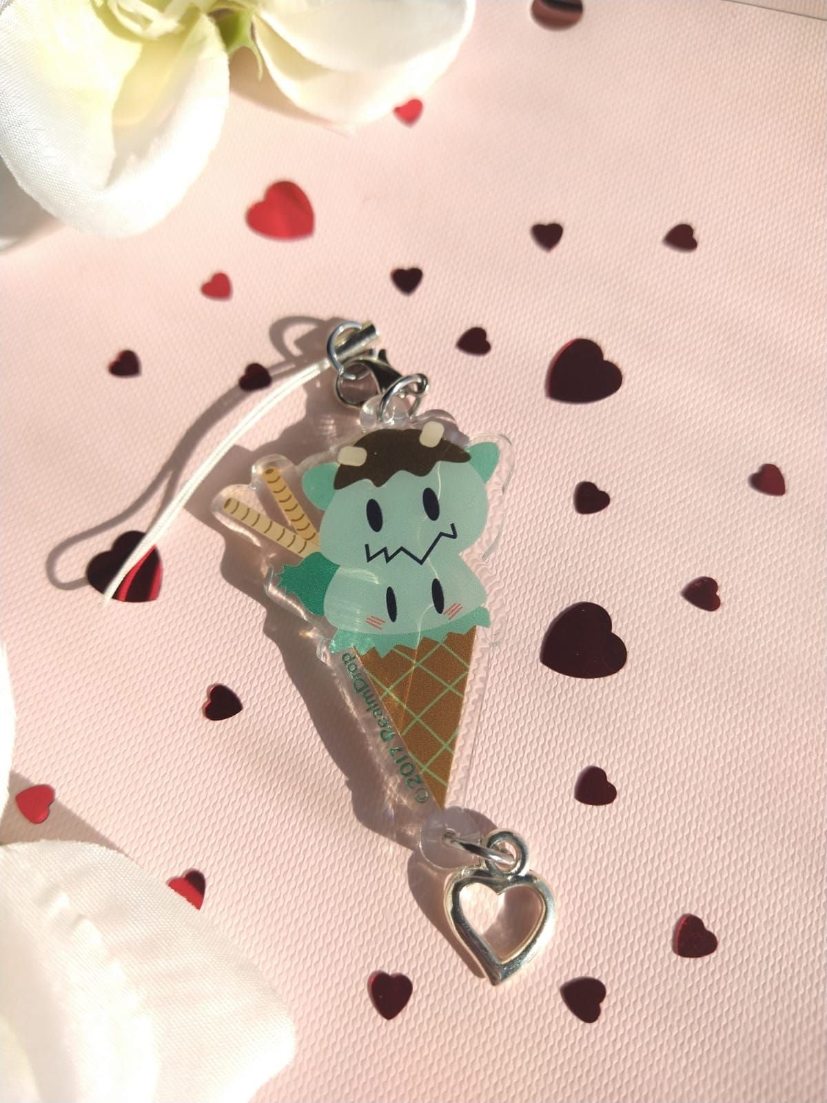 Pokemon Keychain Mimikyu Sundaes Realmdrop Shop