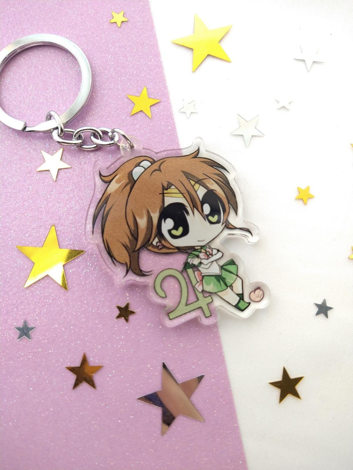 Sailor Moon Keychain - Jupiter Realmdrop Shop