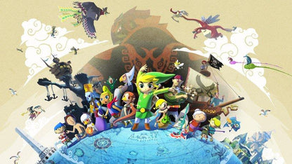 The Legend of Zelda Wind Waker HD - Wii U Gold Foil Edition (US Version)