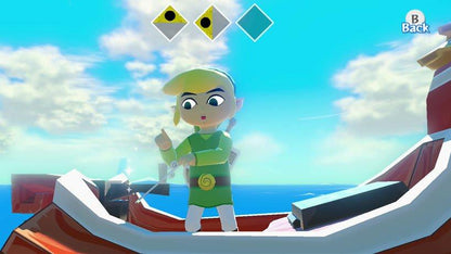 The Legend of Zelda Wind Waker HD - Wii U Gold Foil Edition (US Version)