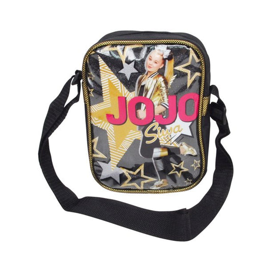 Nickelodeon Girls' JoJo Siwa Pa Crossbody, Black, One Size