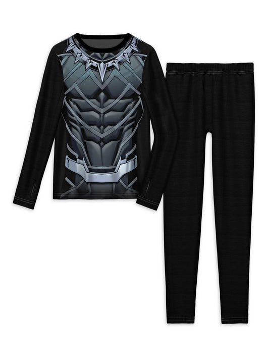 Black Panther Boys Thermal Set, Sizes S-L