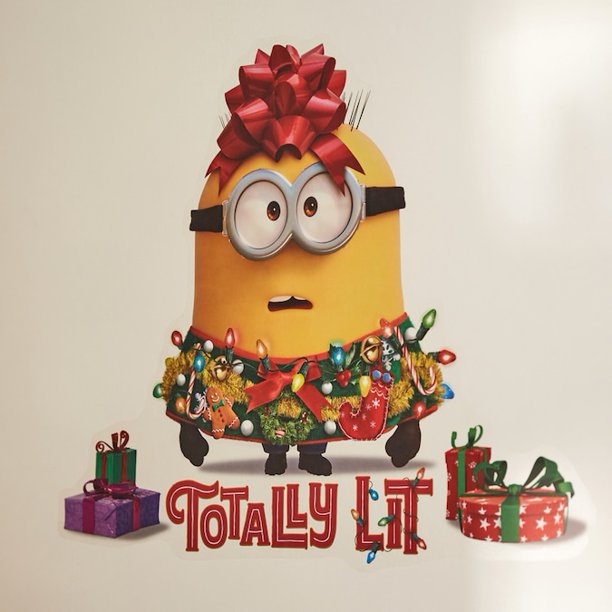 Universal Vinyl Wall Cling-Minion Jerry-Universal