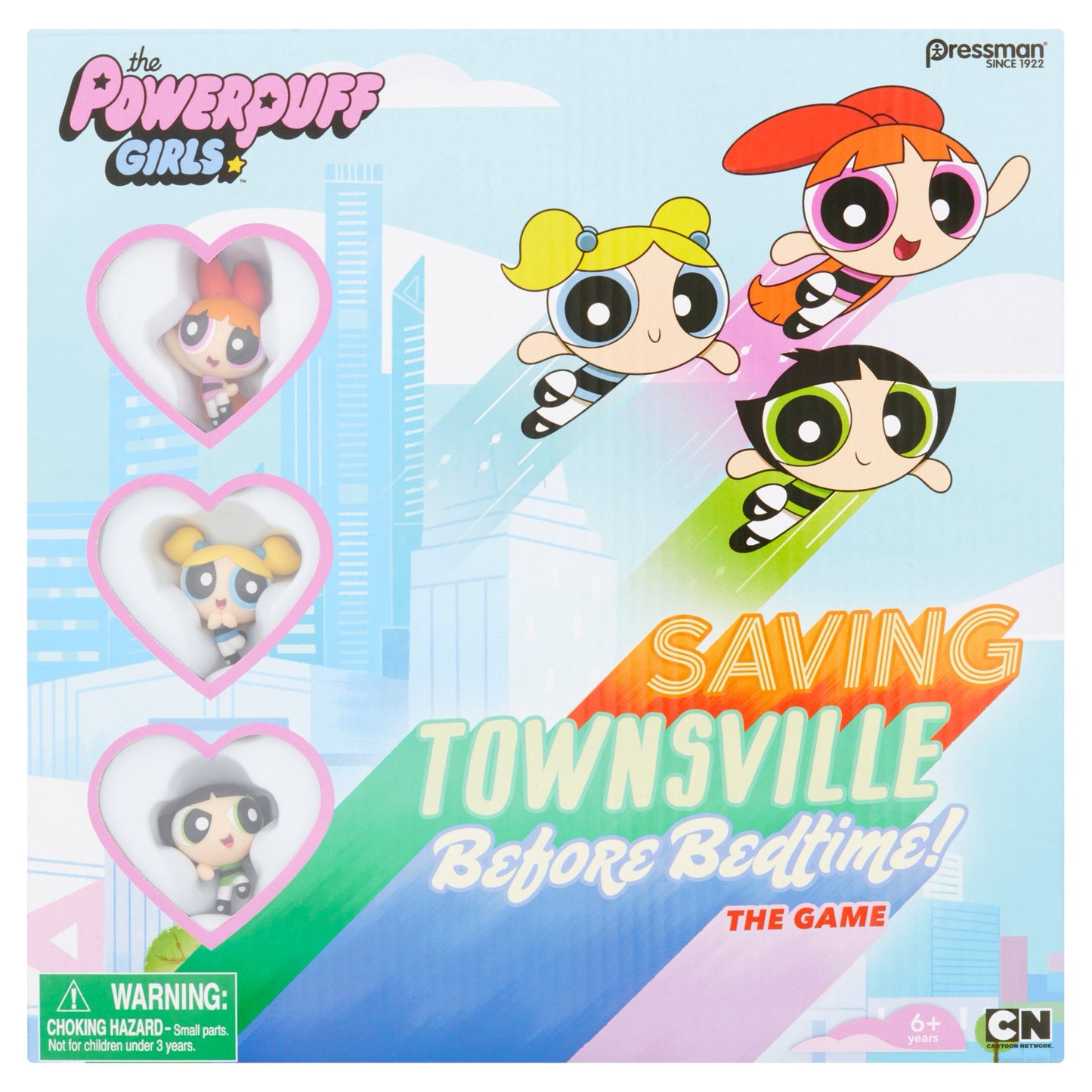 Pressman Cartoon Network The Powerpuff Girls Board Game 6+ Years