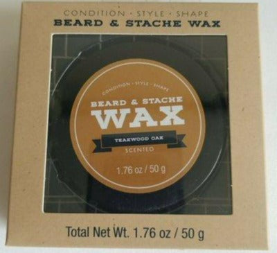 Teakwood Oak Scented Beard & Stache Wax