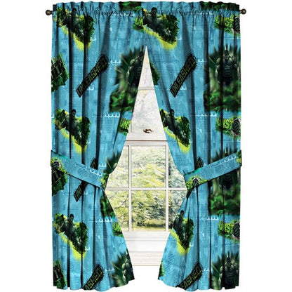 Marvel The Incredible Hulk Window Drapes, 1 pair, 42" x 63"