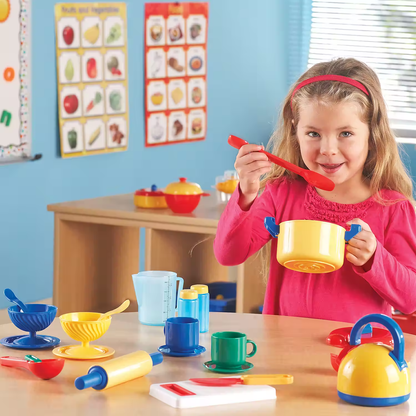 Learning Resources Pretend and Play Kitchen Set, Ages 3+