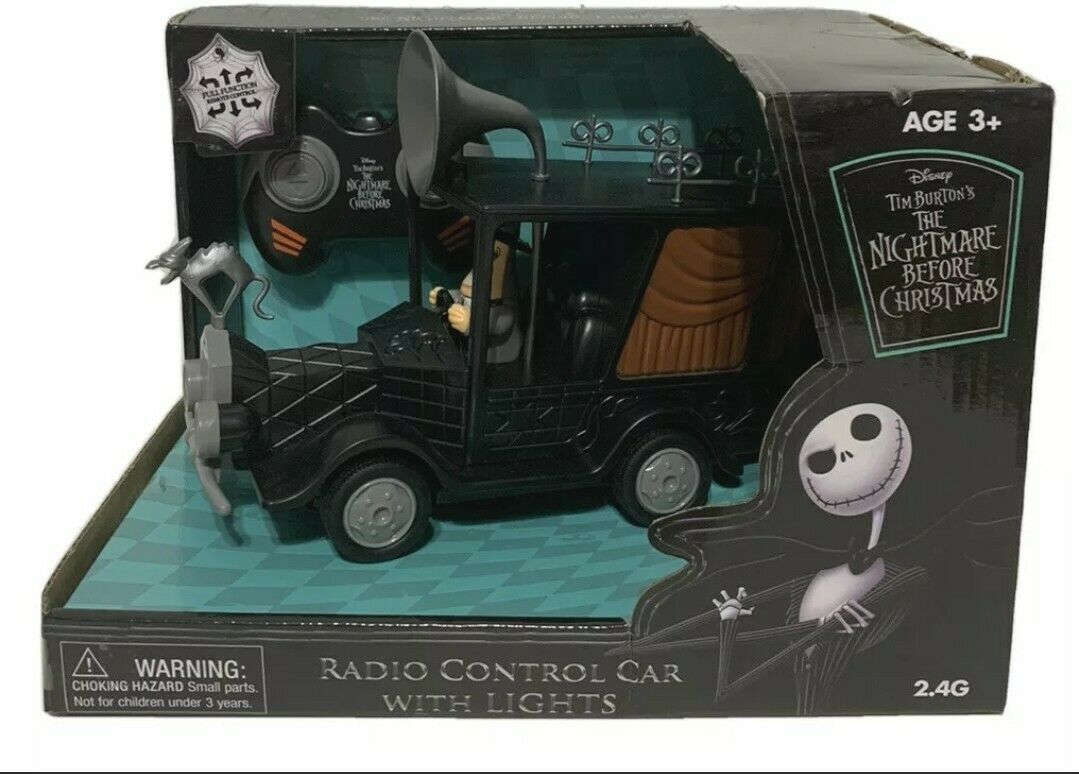 The Nightmare Before Christmas Radio Control Car W/ Lights The Mayor Disney 2.4G