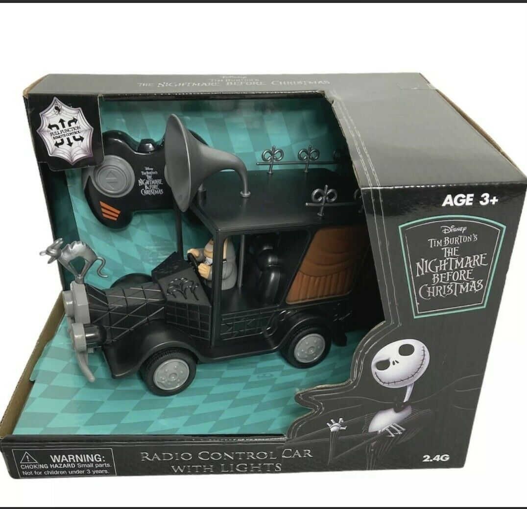 The Nightmare Before Christmas Radio Control Car W/ Lights The Mayor Disney 2.4G