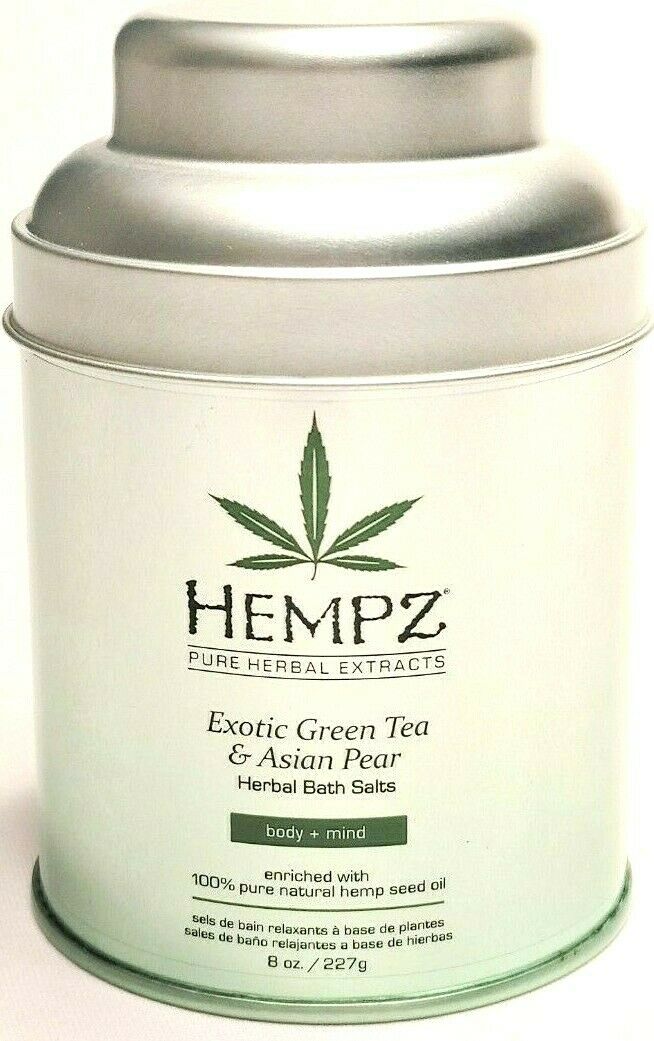 HEMPZ Pure Herbal Extracts Exotic Green Tea & Asian Pear Bath Salt