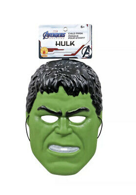 AVENGERS Endgame Marvel INCREDIBLE HULK Child Halloween Play Mask