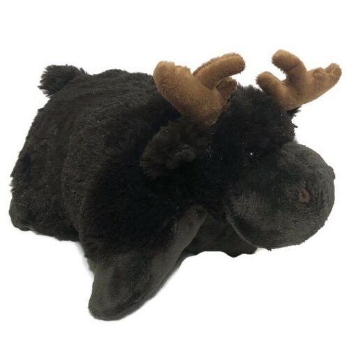 Pillow Pets Pee-Wees Chocolate Moose Plush Stuffed Animal 11