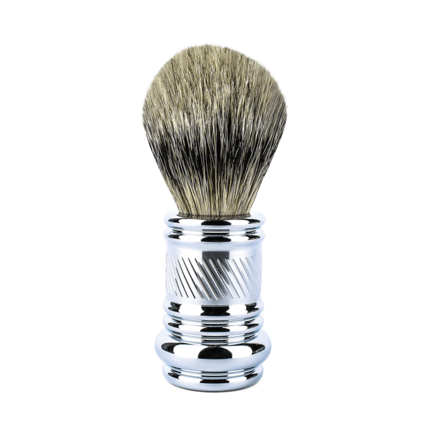 Merkur Chrome Plated Silvertip Badger Brush 90138001 ,UPC: 4045284012482