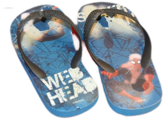 Spider Man Web Head Boy's Flip Flop